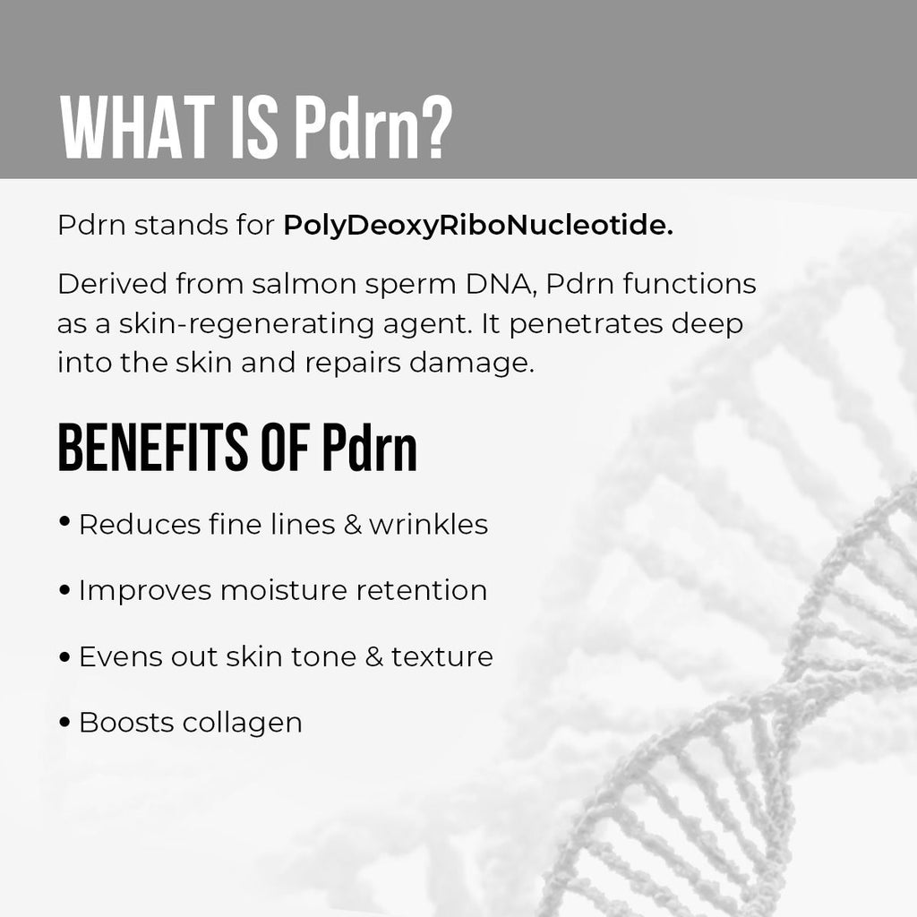 Bakuchiol & PDRN Ampoule Serum Anti-Aging, Reduces Wrinkles, Fine Lines & Repairs Skin