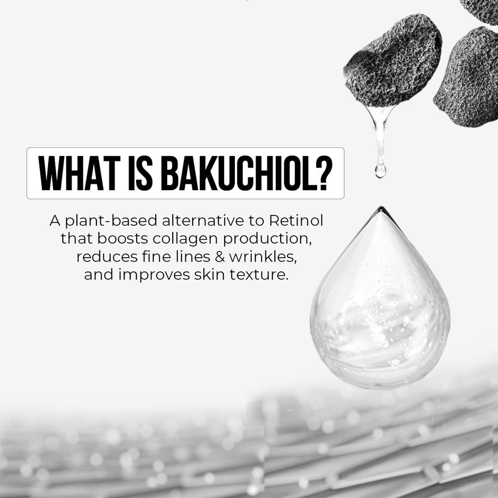 Bakuchiol & PDRN Ampoule Serum Anti-Aging, Reduces Wrinkles, Fine Lines & Repairs Skin