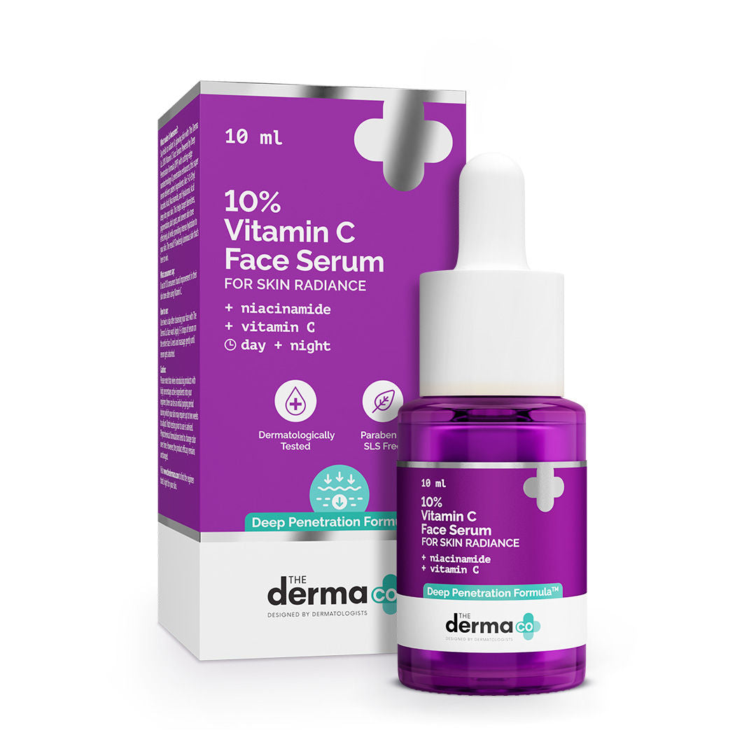 10% Vitamin C Face Serum Reduces Pigmentation & Glowing Skin For All Skin Types