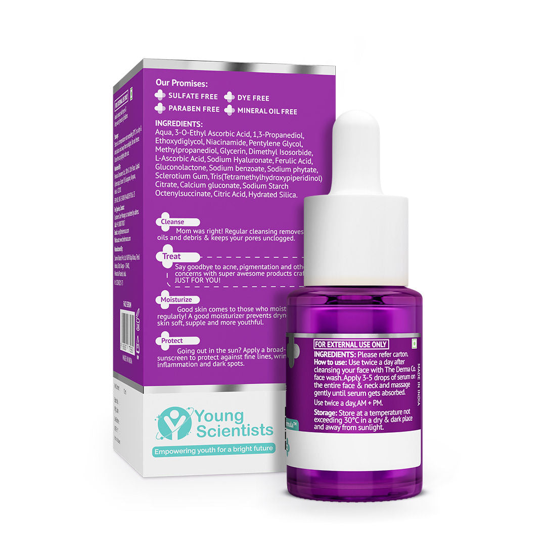 10% Vitamin C Face Serum Reduces Pigmentation & Glowing Skin For All Skin Types