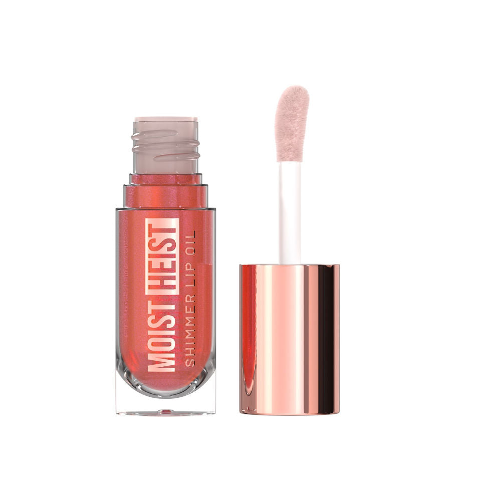 Moist Heist Shimmer Lip Oil Luminous Shine , Hydrating & Lightweight
