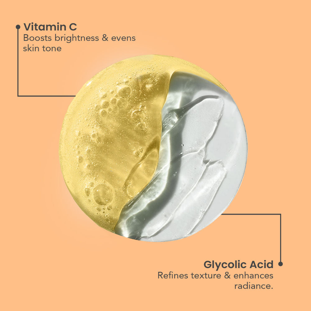 Skin Solutions Vitamin C Serum Glow with Glycolic Acid