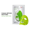 Ci-Calm Glow Sensitive Skin Sheet Mask with Ceramide for Barrier Repair & Anti Redness