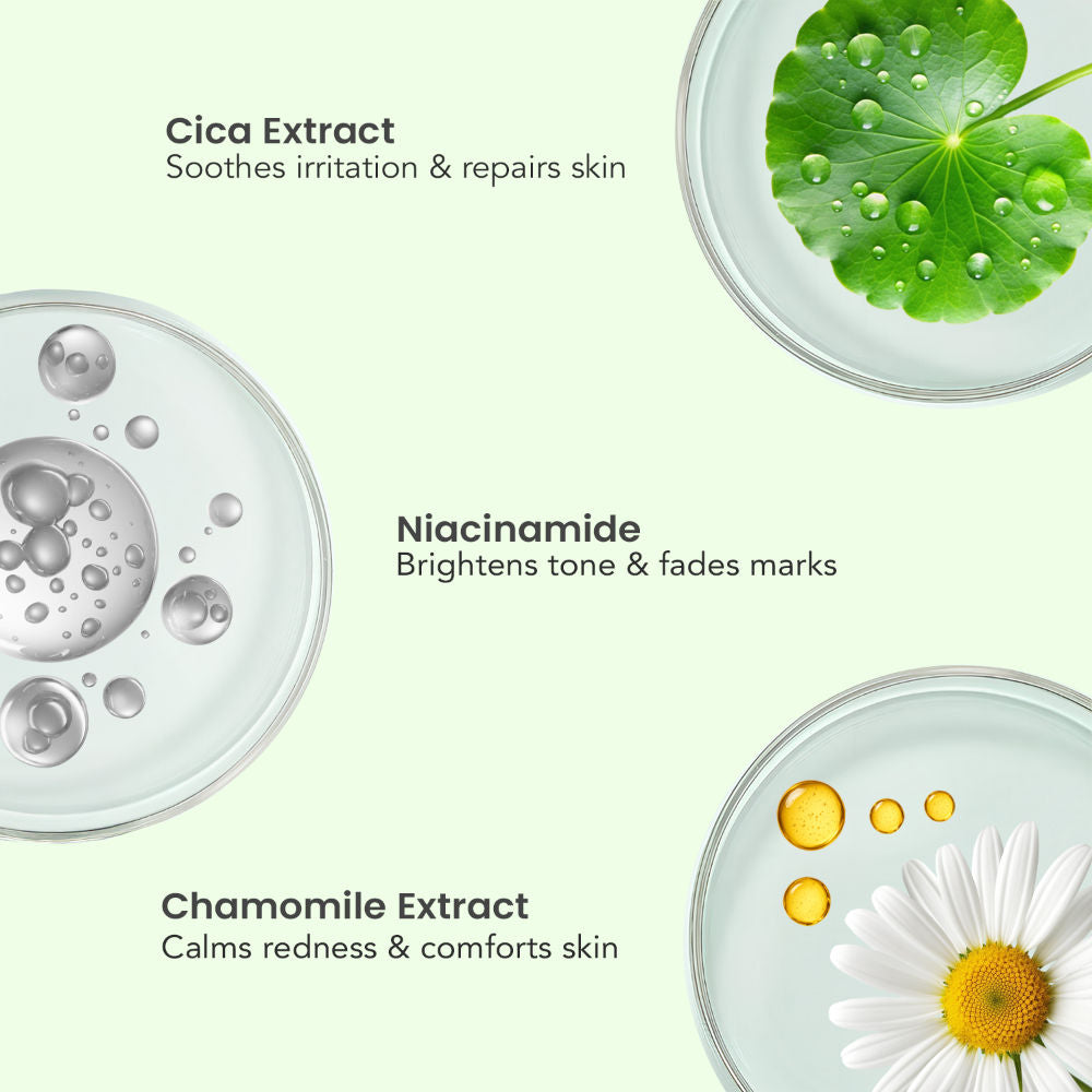 Ci-Calm Glow Sensitive Skin Sheet Mask with Ceramide for Barrier Repair & Anti Redness