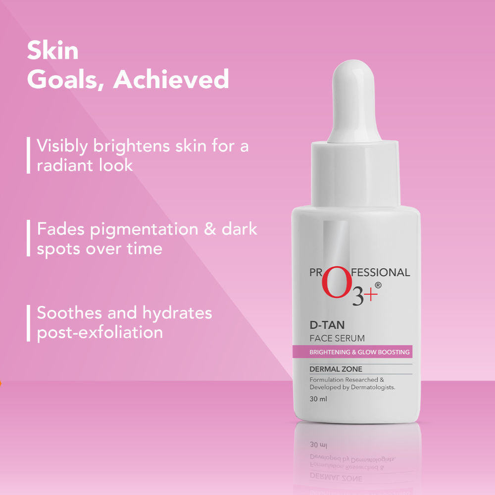 Dtan Face Serum With Niacinamide For Tan Removal, Glow & Brightening De-Tan