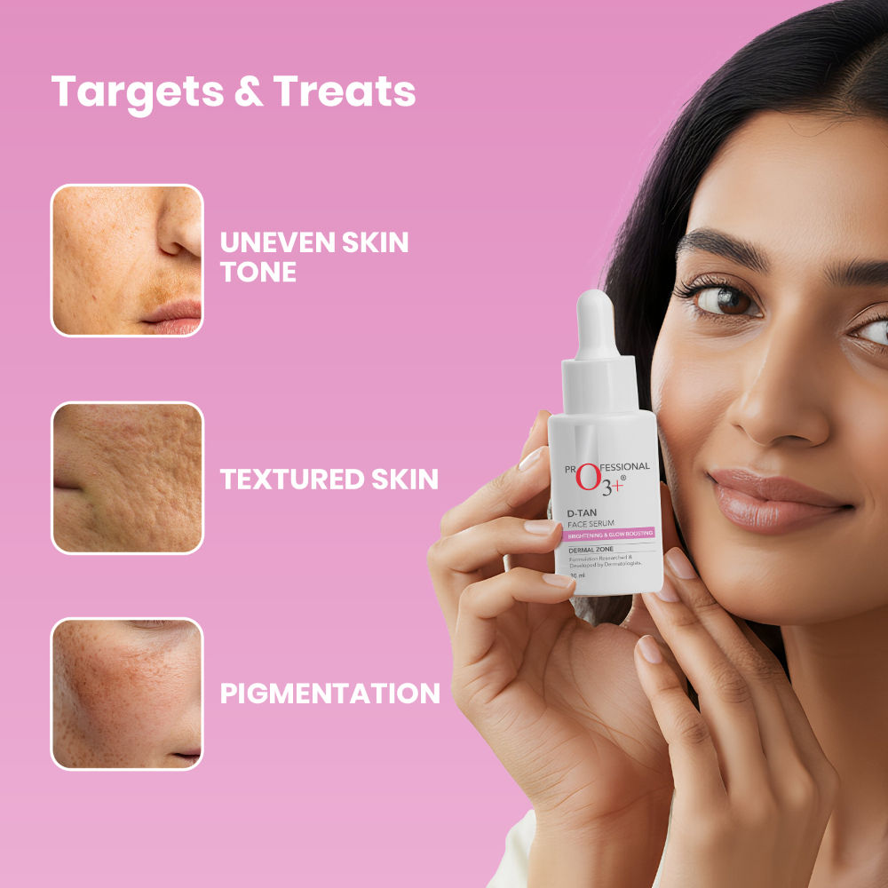 Dtan Face Serum With Niacinamide For Tan Removal, Glow & Brightening De-Tan