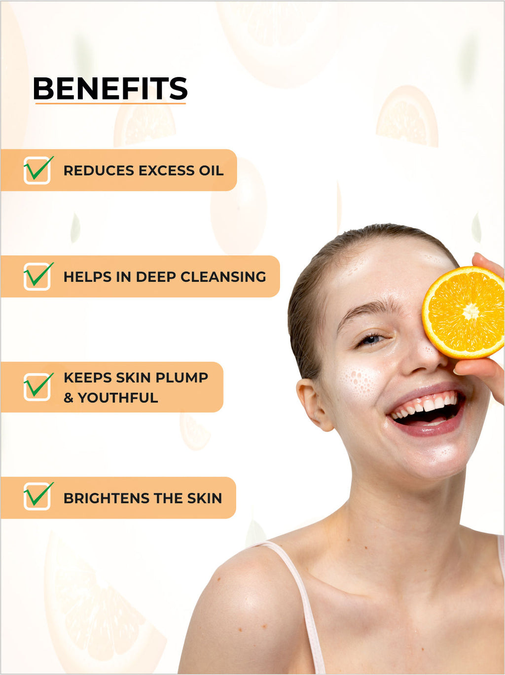 Vitamin C Face Wash Brightening & Antioxidant Cleanser for Glowing Skin