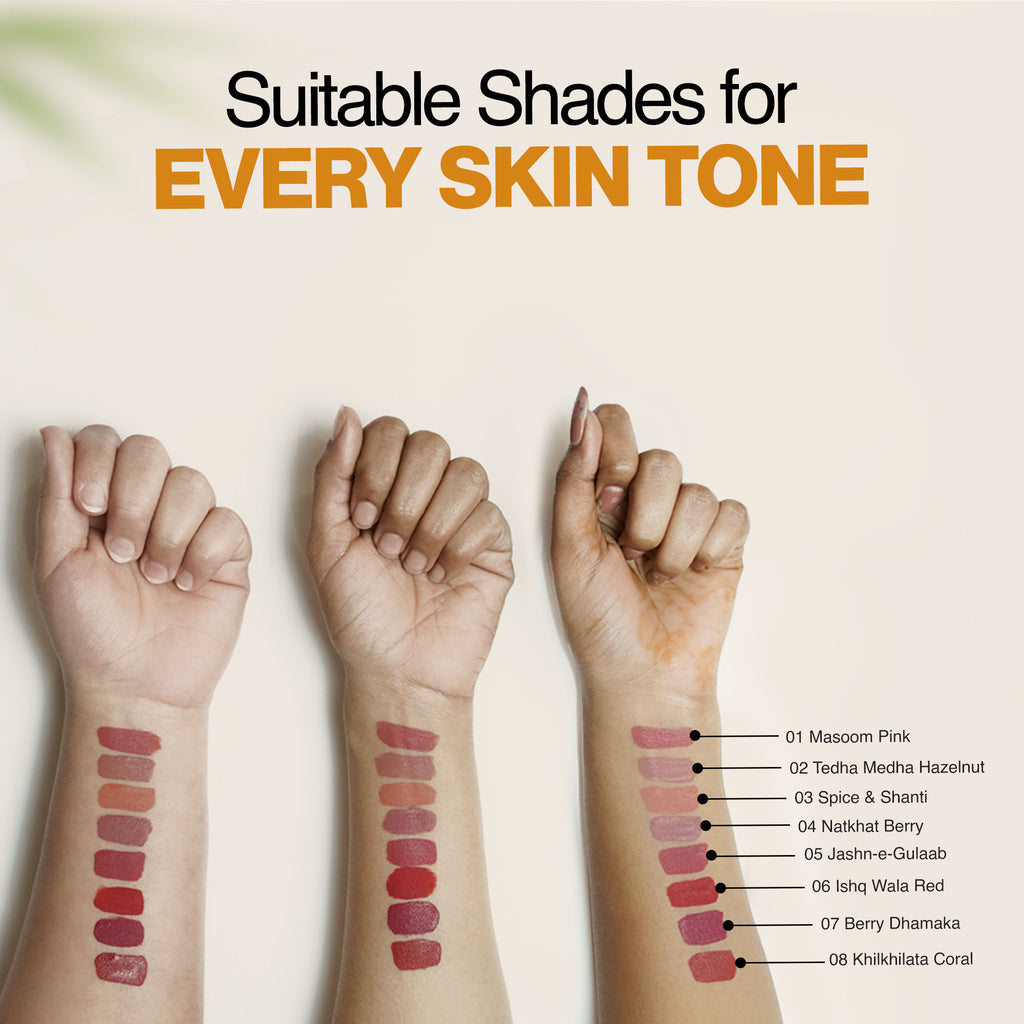Liquid Lipstick Creamy Matte with SPF/ Water Proof, Smudge Proof Shade Masoom Pink
