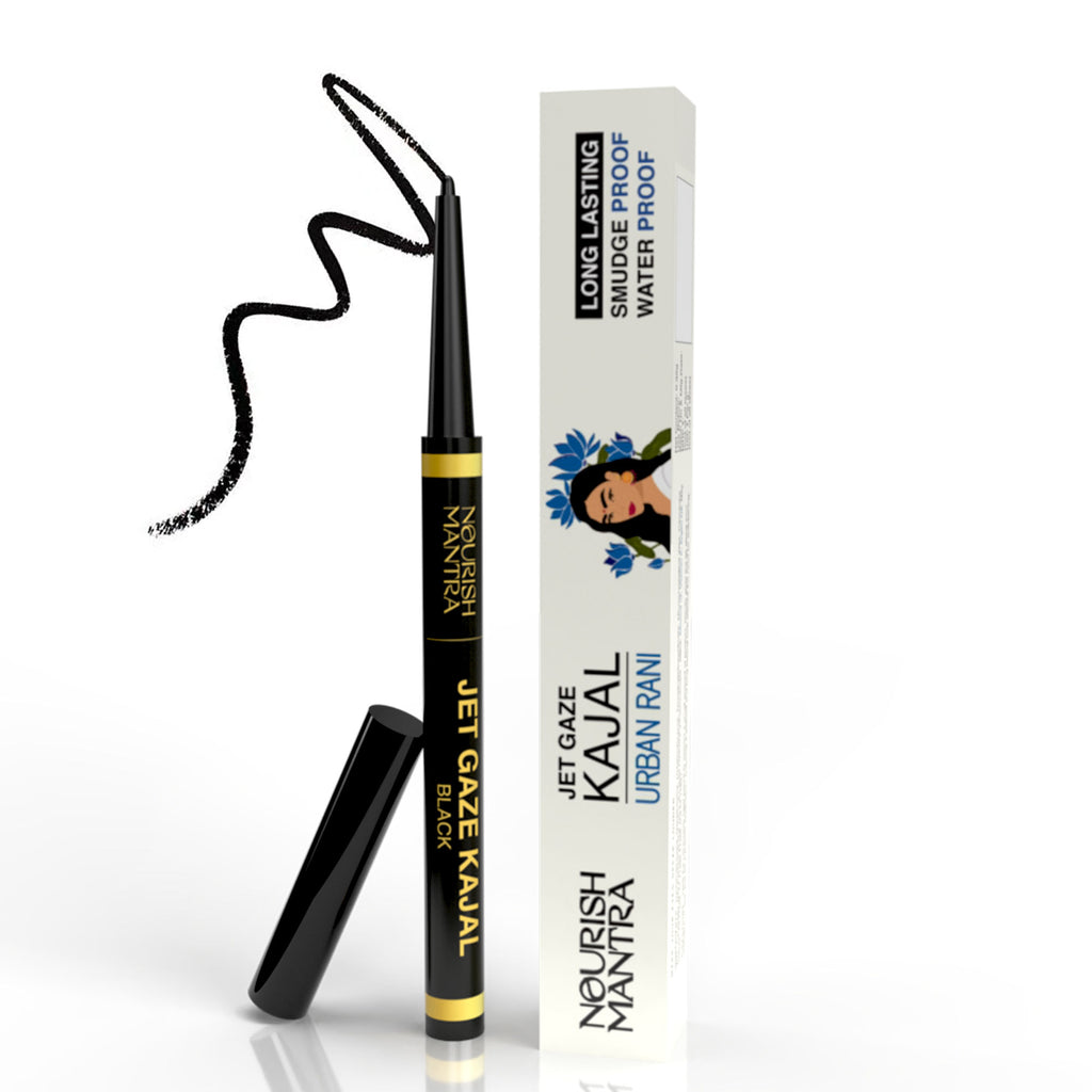 Jet Gaze Kajal Urban Rani - Blue with Almond Oil & Vitamin E