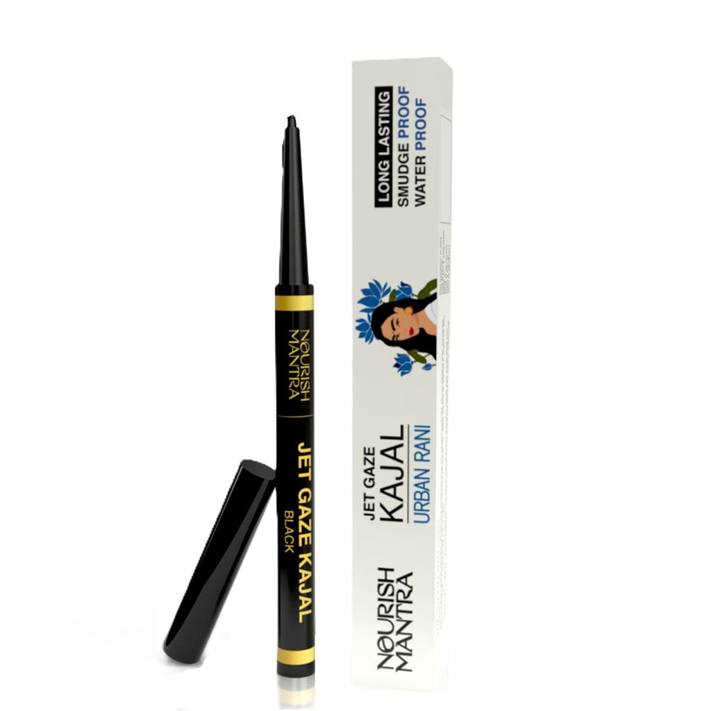 Jet Gaze Kajal Urban Rani - Blue with Almond Oil & Vitamin E