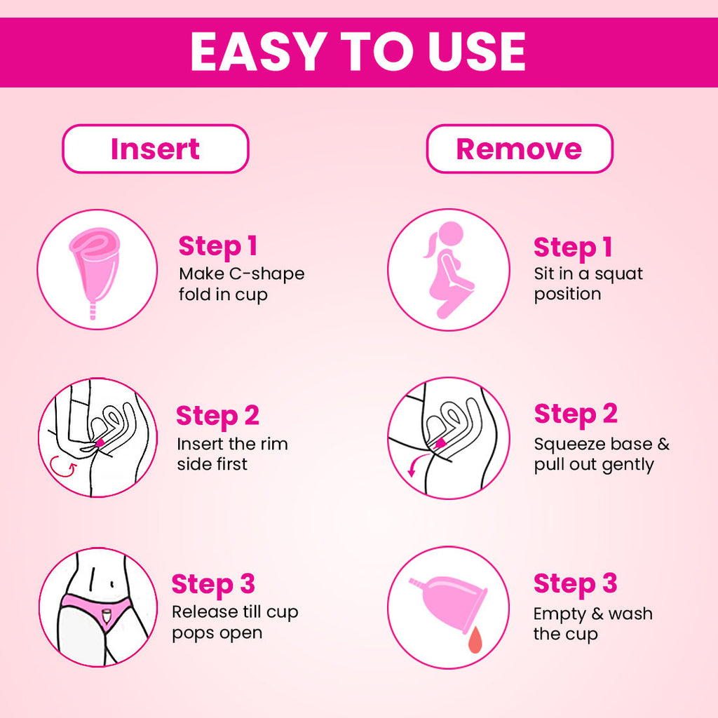 Menstrual Cup 30ml for Women - 12 hours Leak-Proof Protection