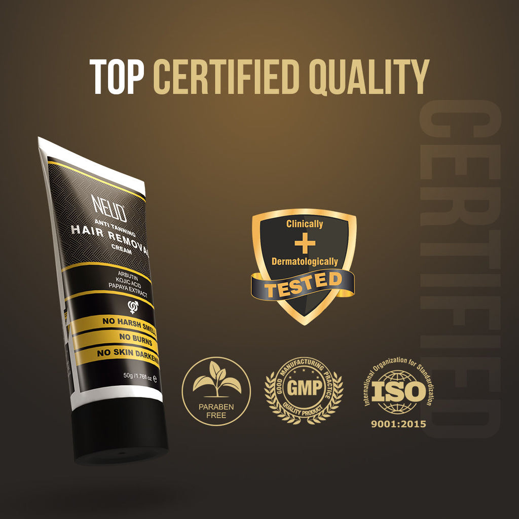 Anti-Tanning Hair Removal Cream