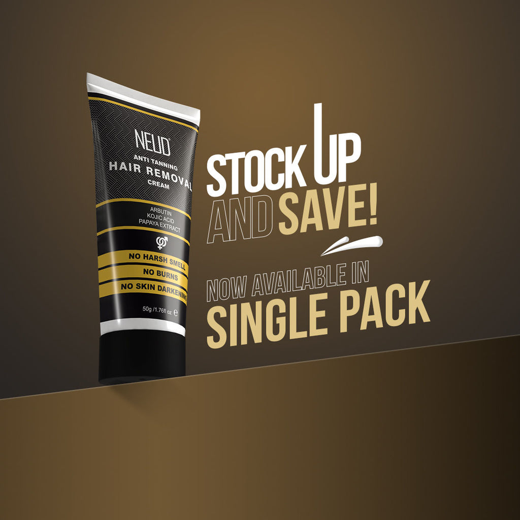 Anti-Tanning Hair Removal Cream