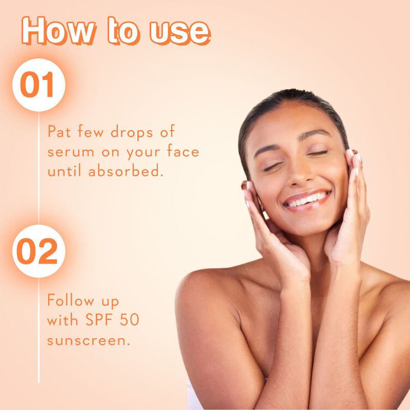 Super Bright C16 Vitamin C Face Serum for Glowing Skin- Reduces Pigmentation & Dark Spots