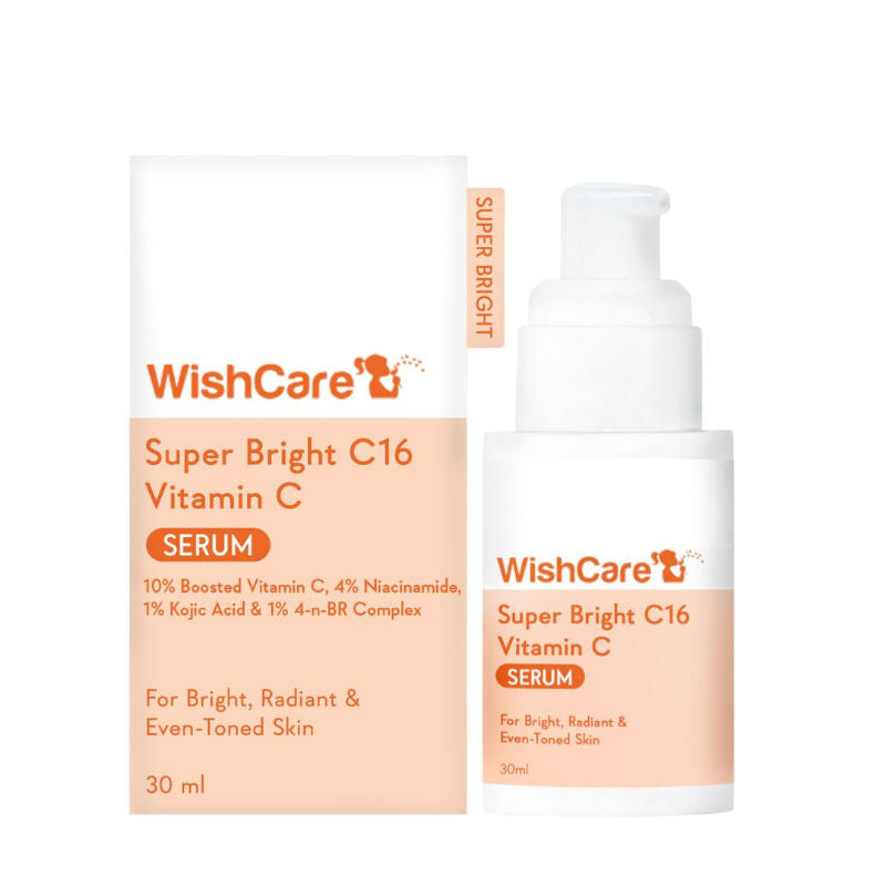Super Bright C16 Vitamin C Face Serum for Glowing Skin- Reduces Pigmentation & Dark Spots