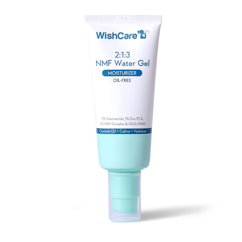 2:1:3 NMF Oil Free Water Gel Moisturizer for Oily & Acne Prone Skin with Niacinamide & Cica