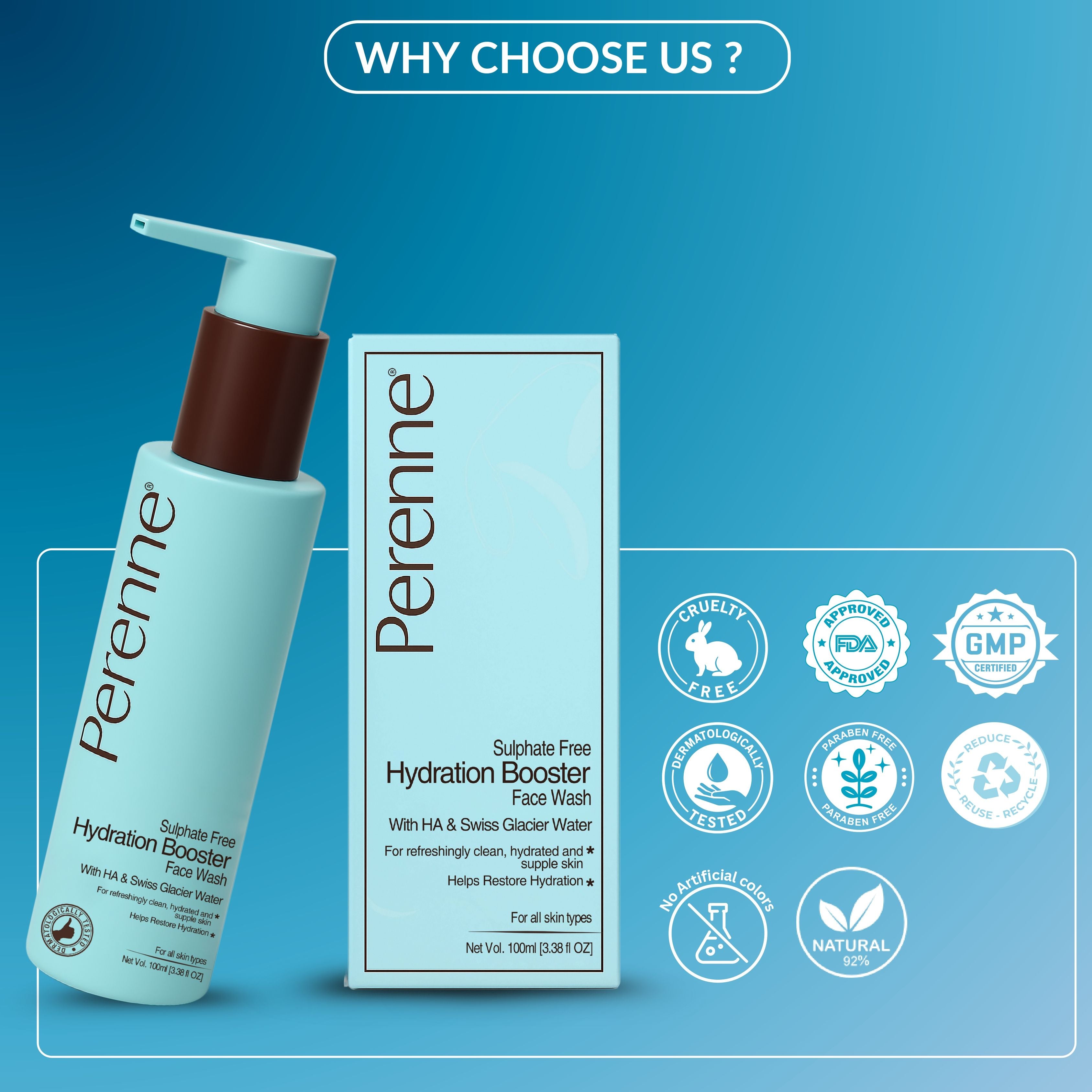 Sulphate-Free Hydration Booster Face Wash