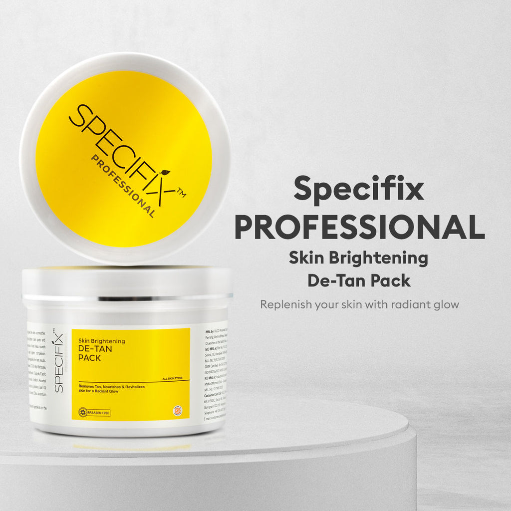 Specifix Professional Skin Brightening De-Tan Pack