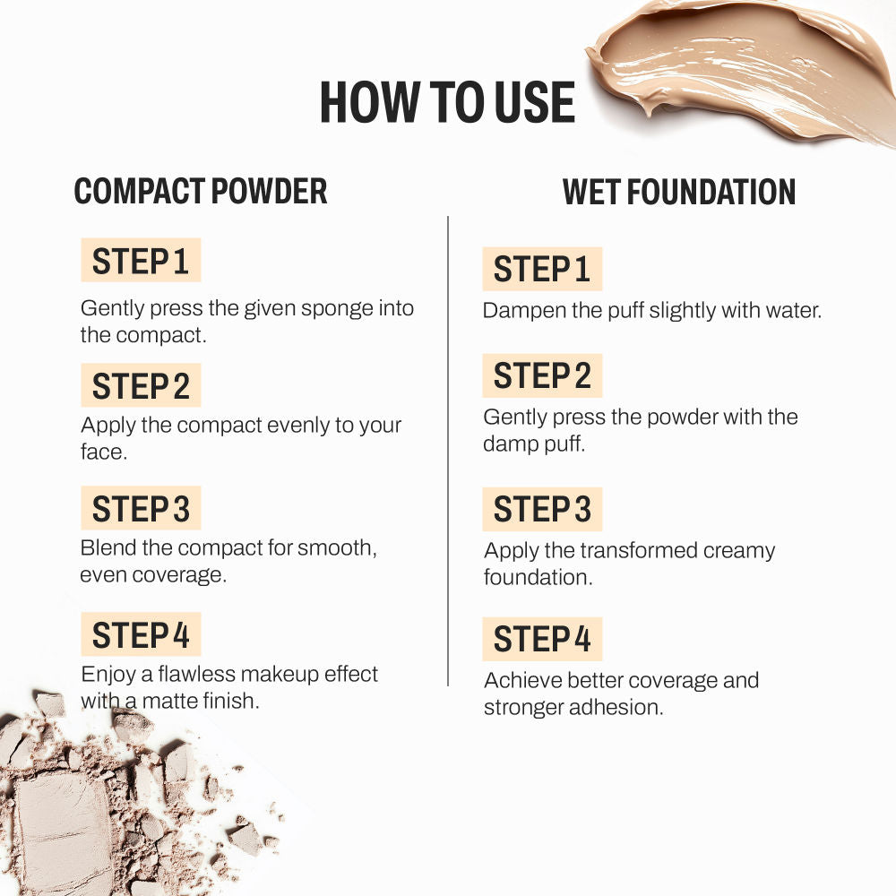 Tamaraa Wet & Dry Compact Powder