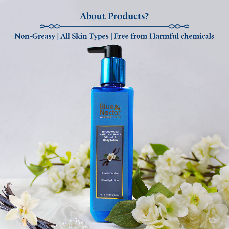 Warm Vanilla Body Lotion With Vitamin E For Ultra Hydration