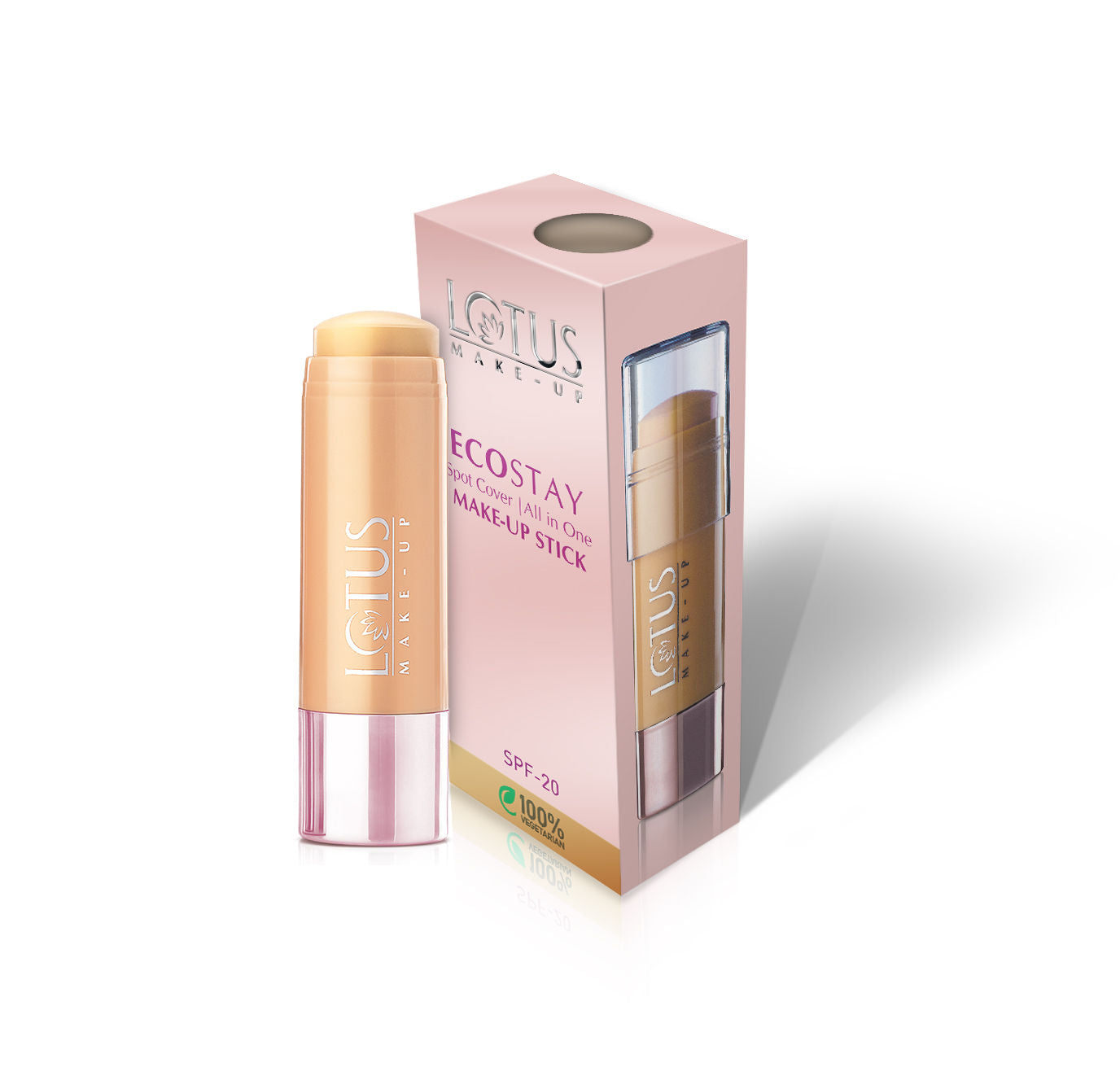 Lotus Make-Up Ecostay Spot Cover All-in-One Make-Up Stick SPF20 - Royal Ivory