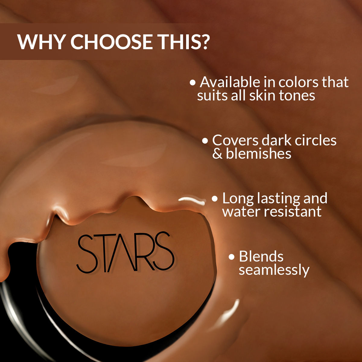 Concealer For Face Makeup Creamy Matte Finish