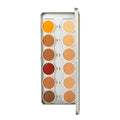 12 Colour Shades Palette For Face Makeup Matte Finish - Multicolor
