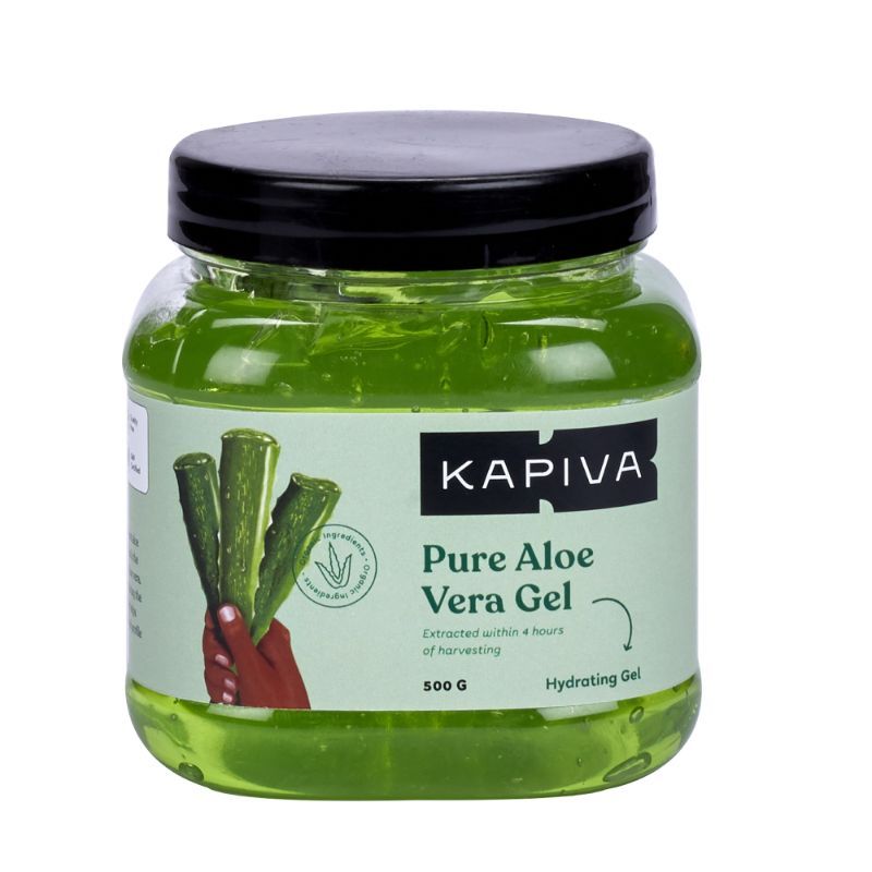 Kapiva Aloe Vera Gel Hydrating and Moisturizing Gel for Face & Hair Multipurpose Gel
