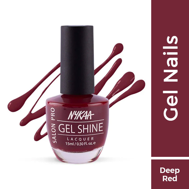 Nykaa Salon Pro Shine Gel Nail Polish - Florence Spritz 51 - Moroccan Spice 205