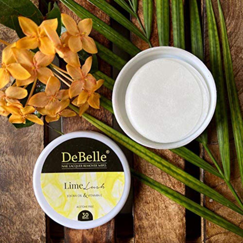 Nail Lacquer Remover Wipes - Lime Lush