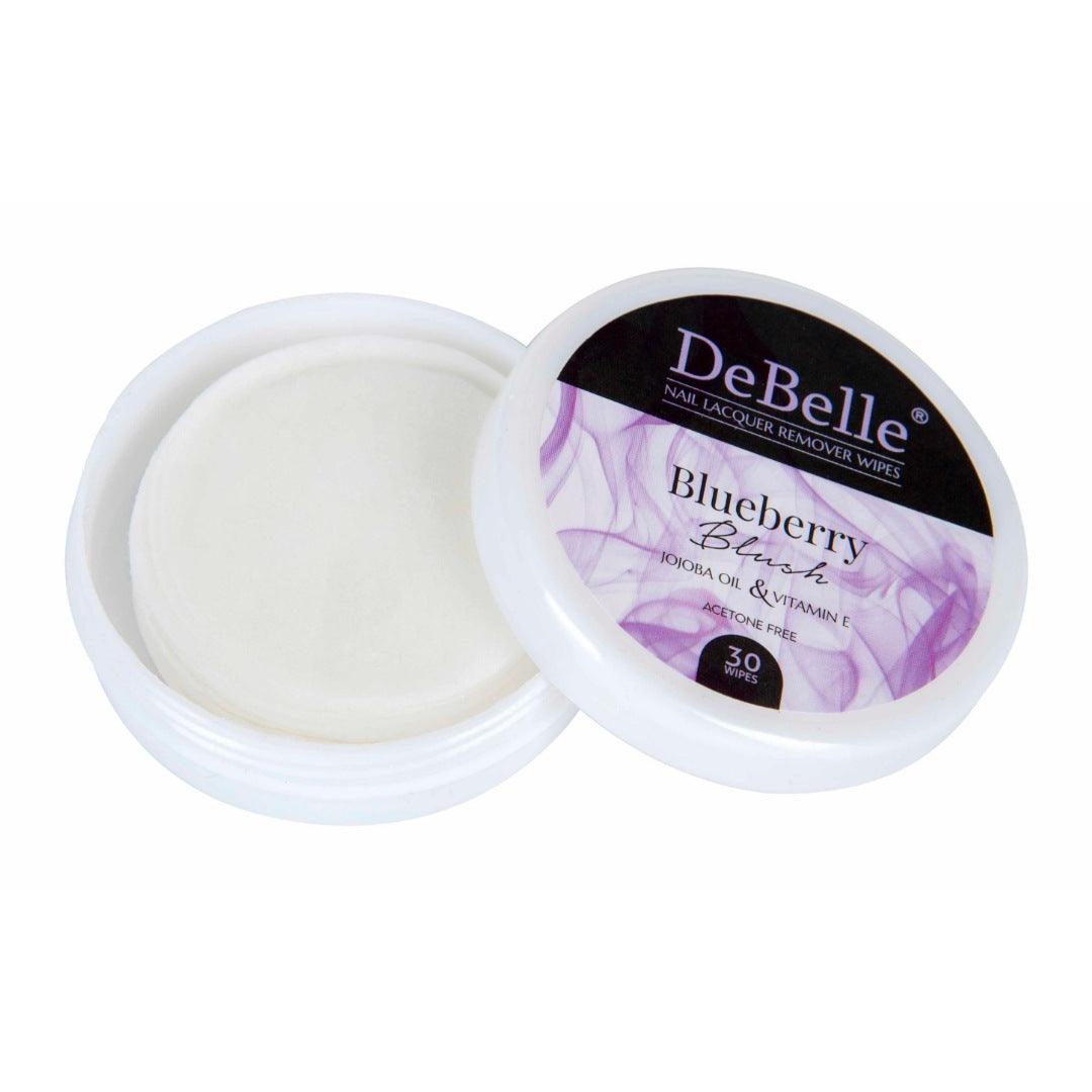 Nail Lacquer Remover Wipes - Blueberry Blush