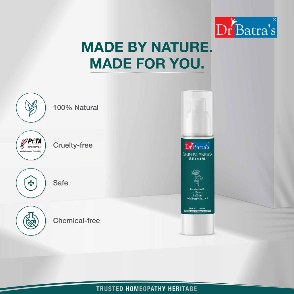 Dr Batra's Skin Glowing Serum, For Bright Skin Glowing & Healthy Skin, Silicone, Hydroquinone Free