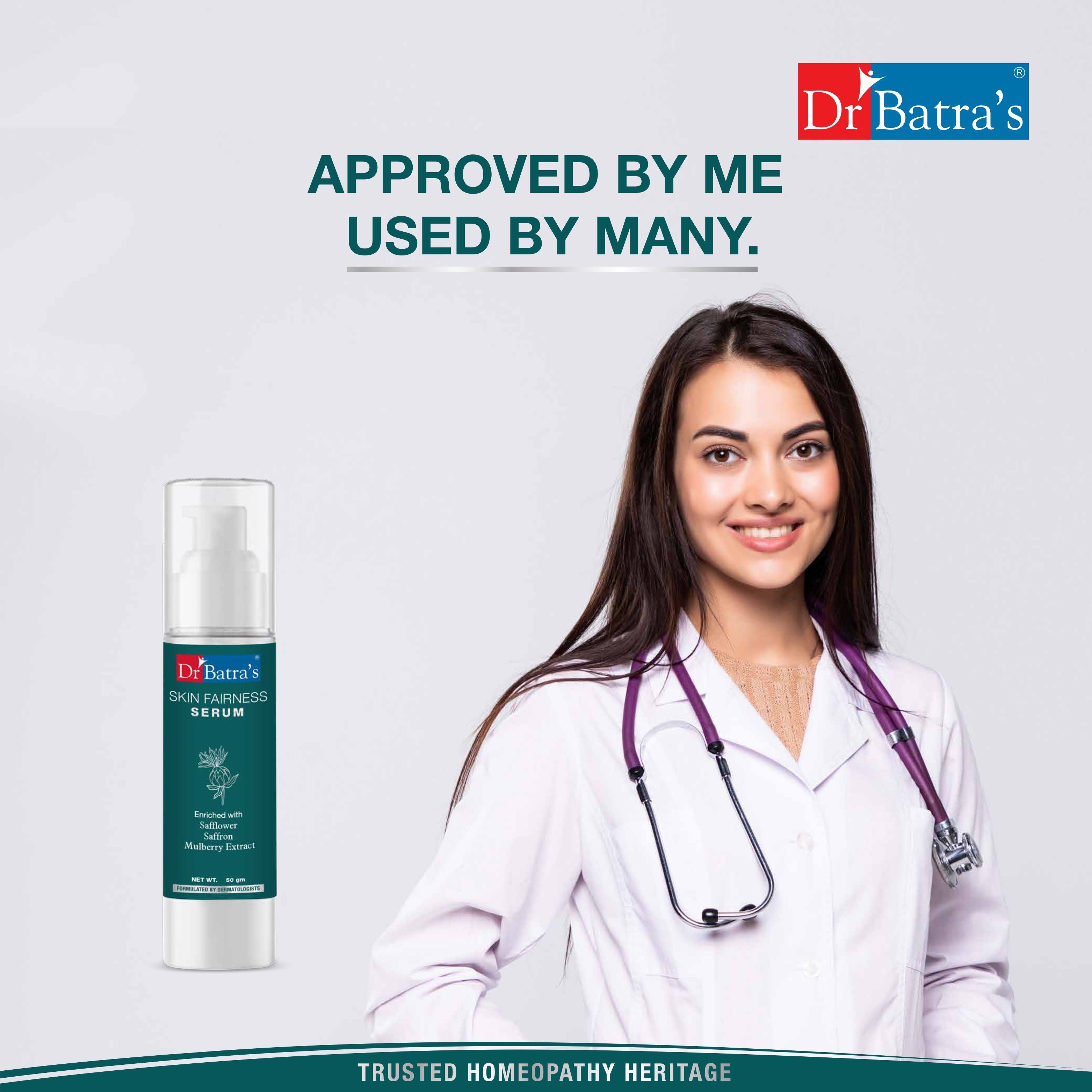 Dr Batra's Skin Glowing Serum, For Bright Skin Glowing & Healthy Skin, Silicone, Hydroquinone Free