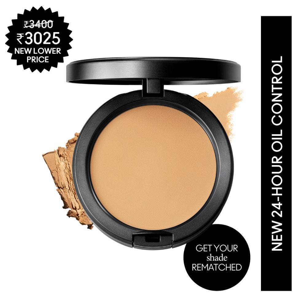 Studio Fix Powder Plus 24-Hour Oil Control Compact Foundation With Rose & Red Algae Extracts - NC38