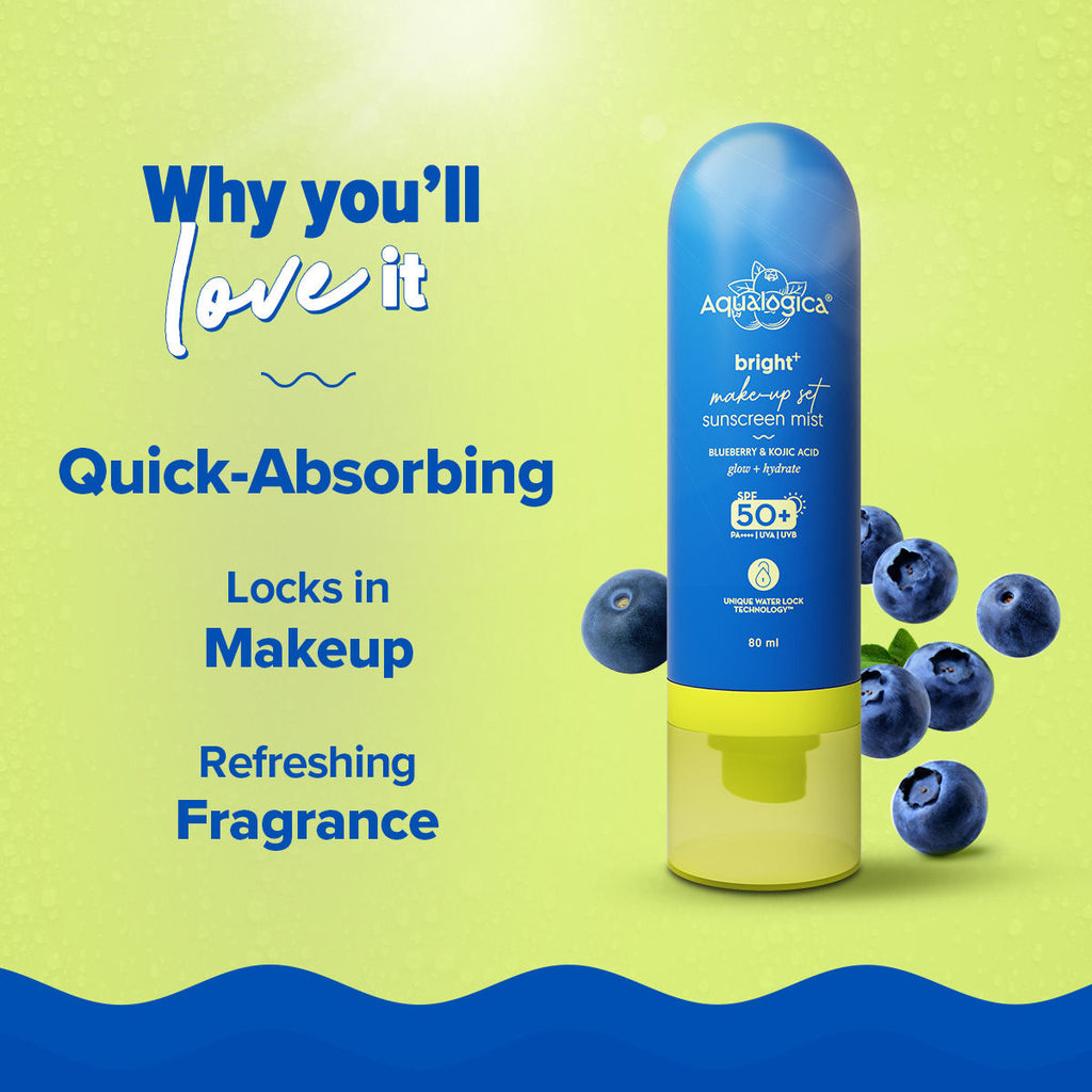 Bright+ Makeup Set Sunscreen Mist SPF 50+