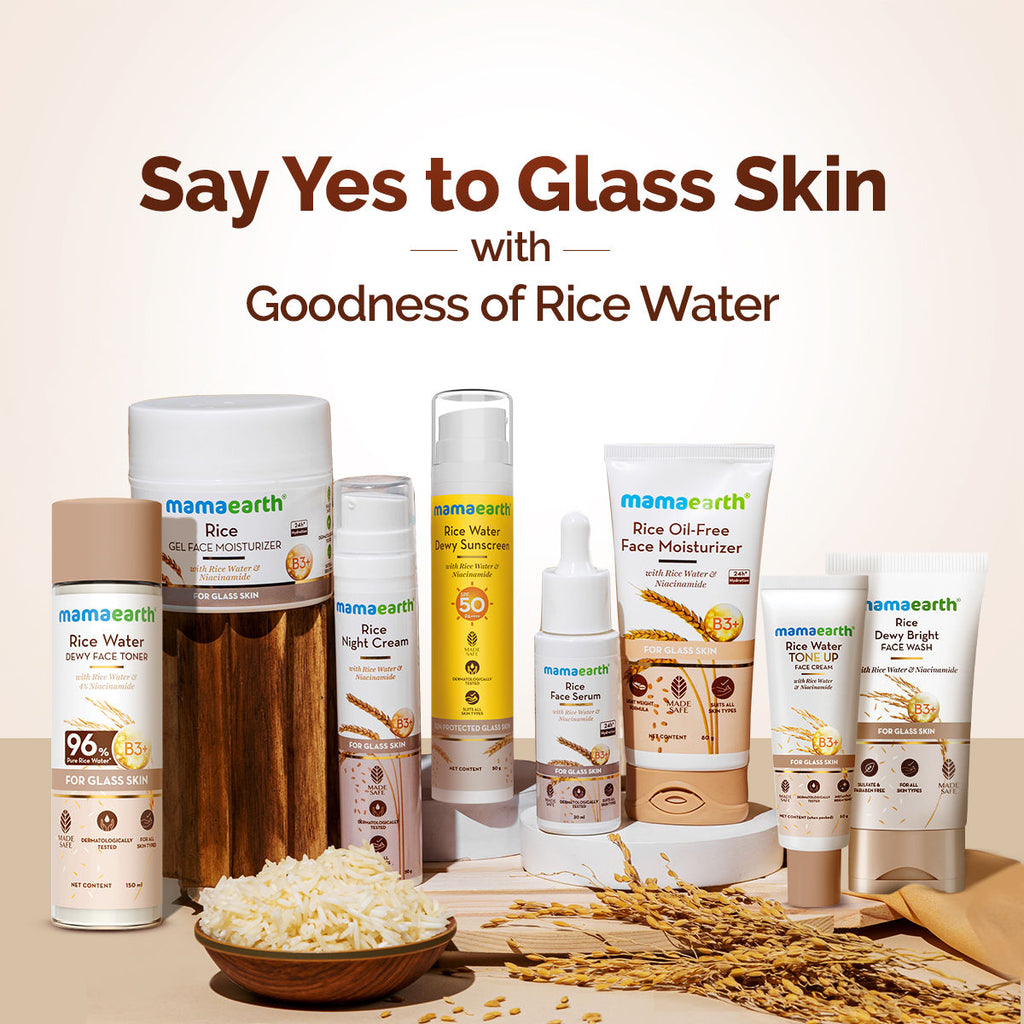 Rice Face Wash With Rice Water & Niacinamide for Glass Skin