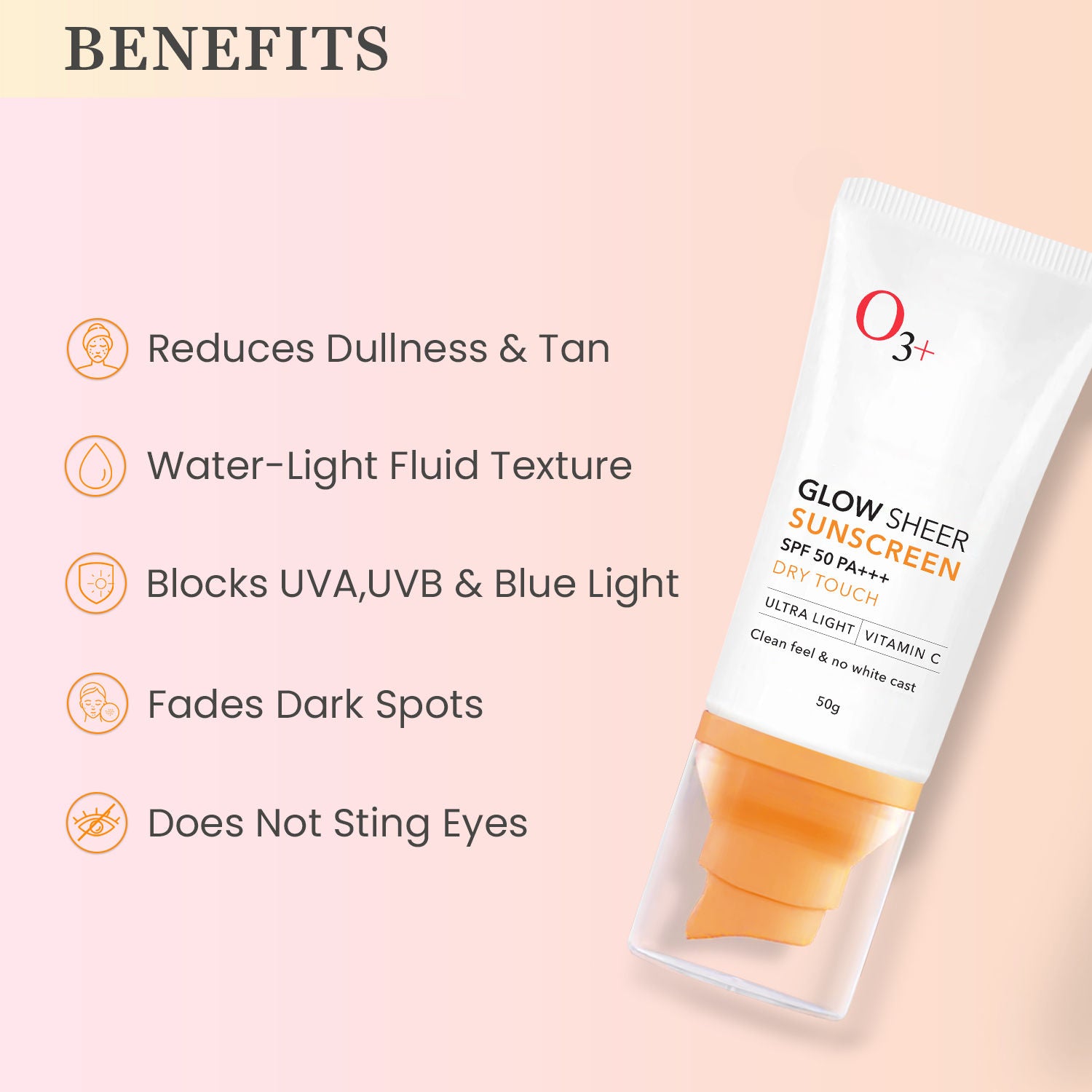 Glow Sheer Sunscreen SPF 50 Pa+++