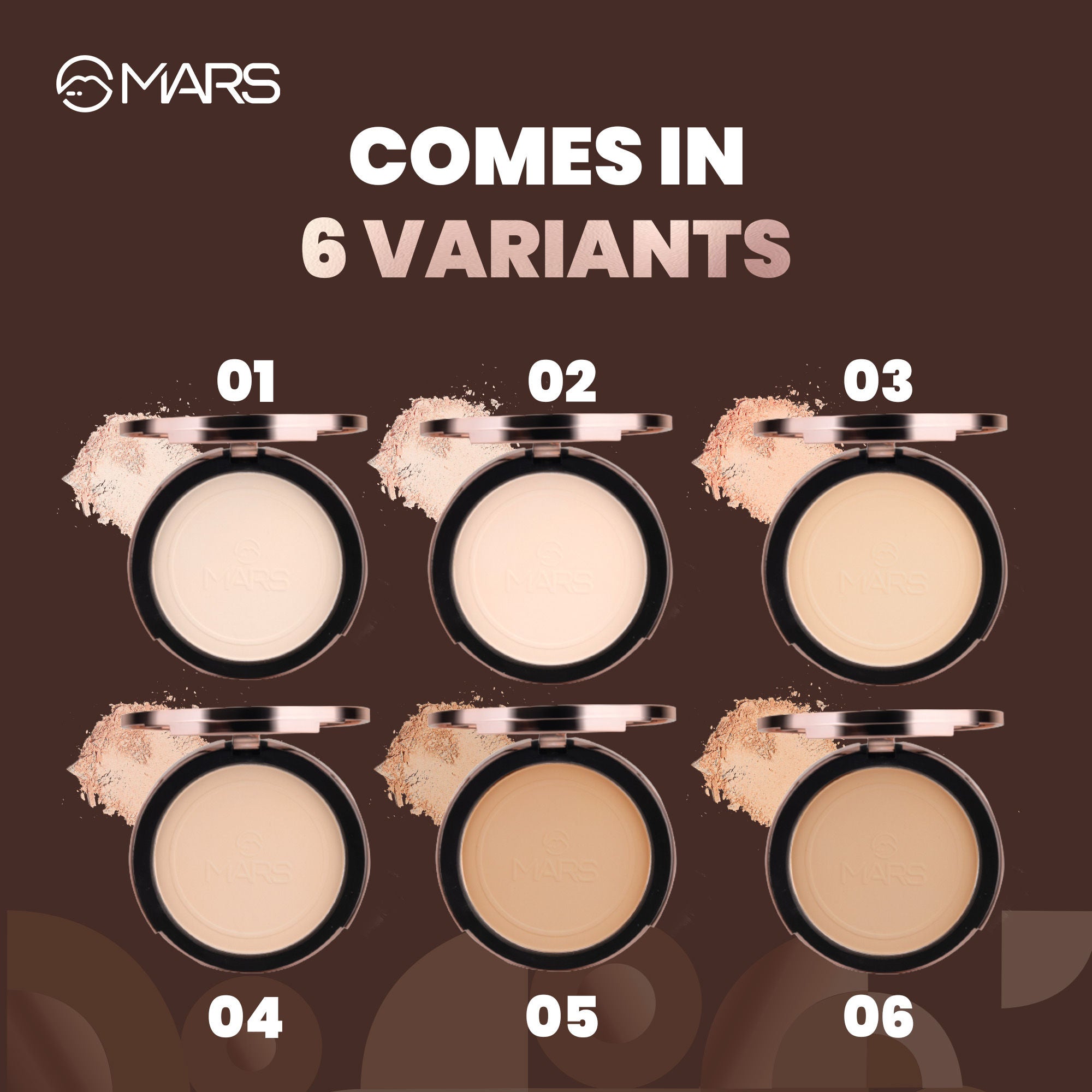 Matte On Compact Powder with Applicator Puff