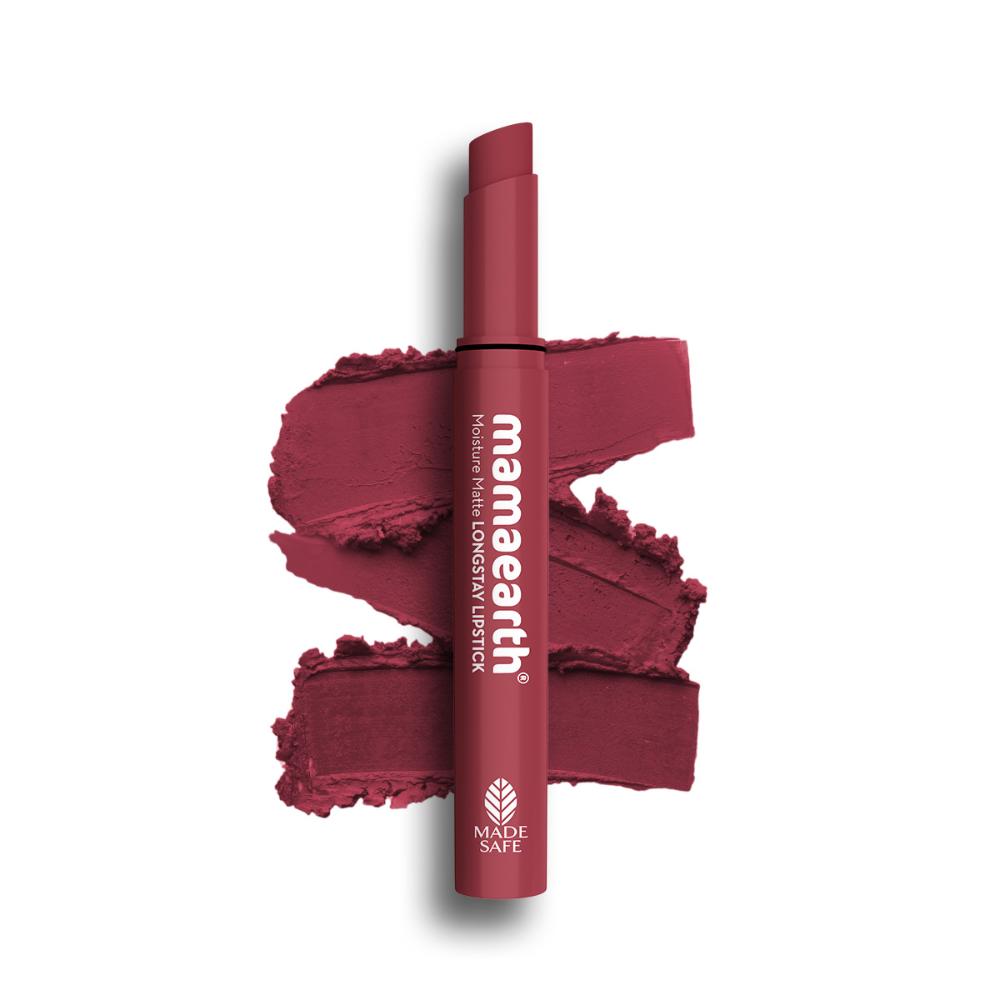 Moisture Matte Longstay Lipstick With Avocado Oil & Vitamin E - Spiced Petals