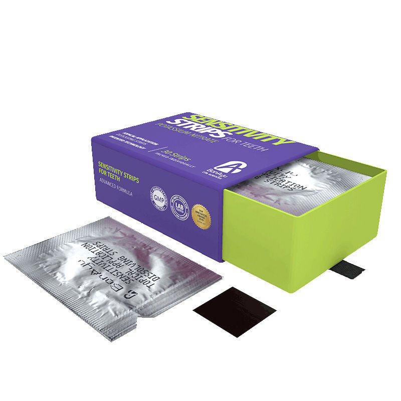 Sensitivity Strips reduces Dental Sensitivity with Natural Menthol and clove oil