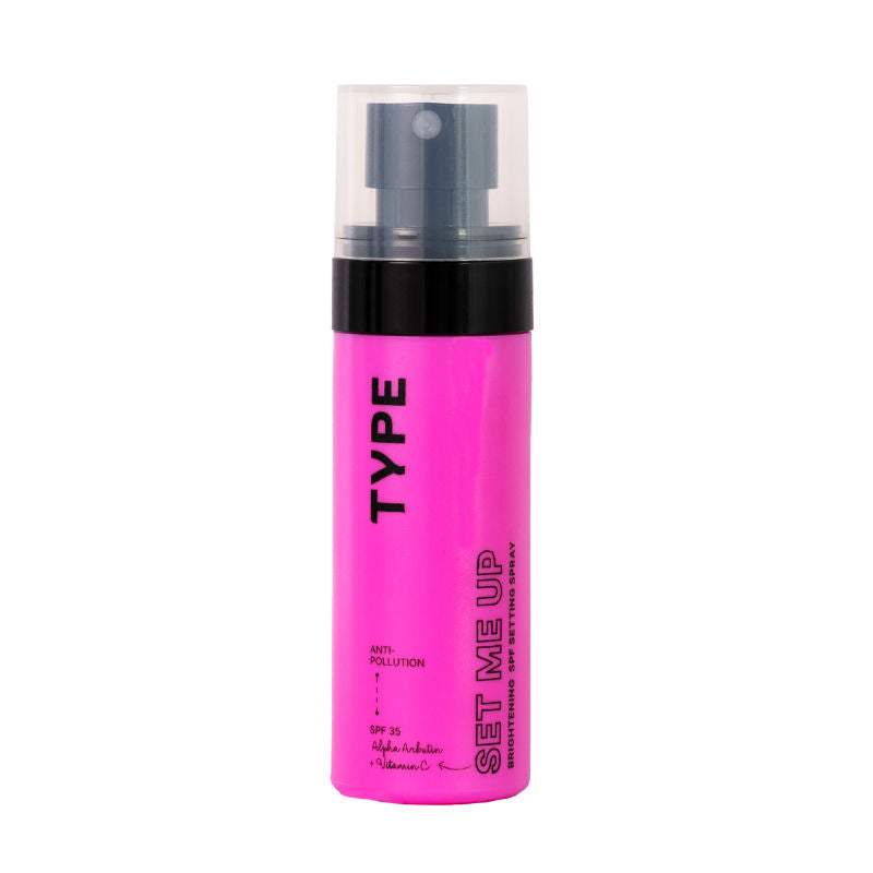 Brightening Setting Spray SPF 35 PA+++ Face Makeup 12Hr Set Vit C Glow