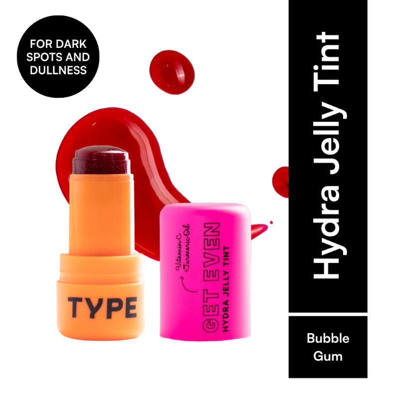 Get Even Hydra Jelly Tint with Vitamin C For Cheeks, Lips and Eyes - Bubble Gum 85