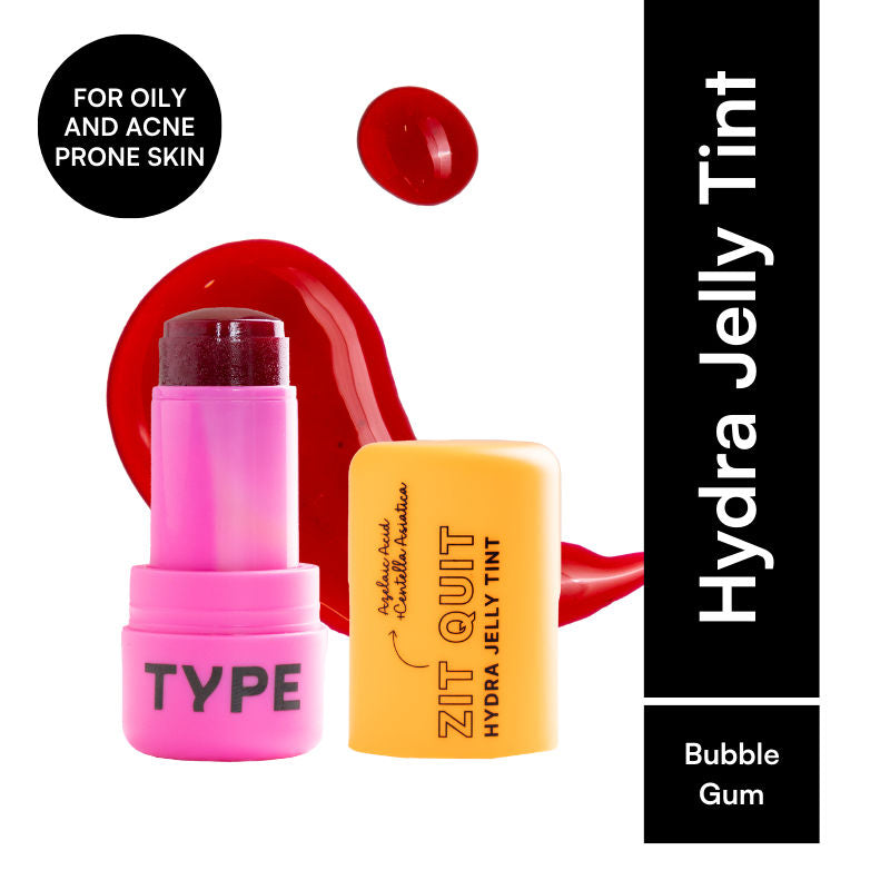 Zit Quit Hydra Jelly Tint with Azelaic Acid For Cheeks, Lips and Eyes - Bubble Gum 85