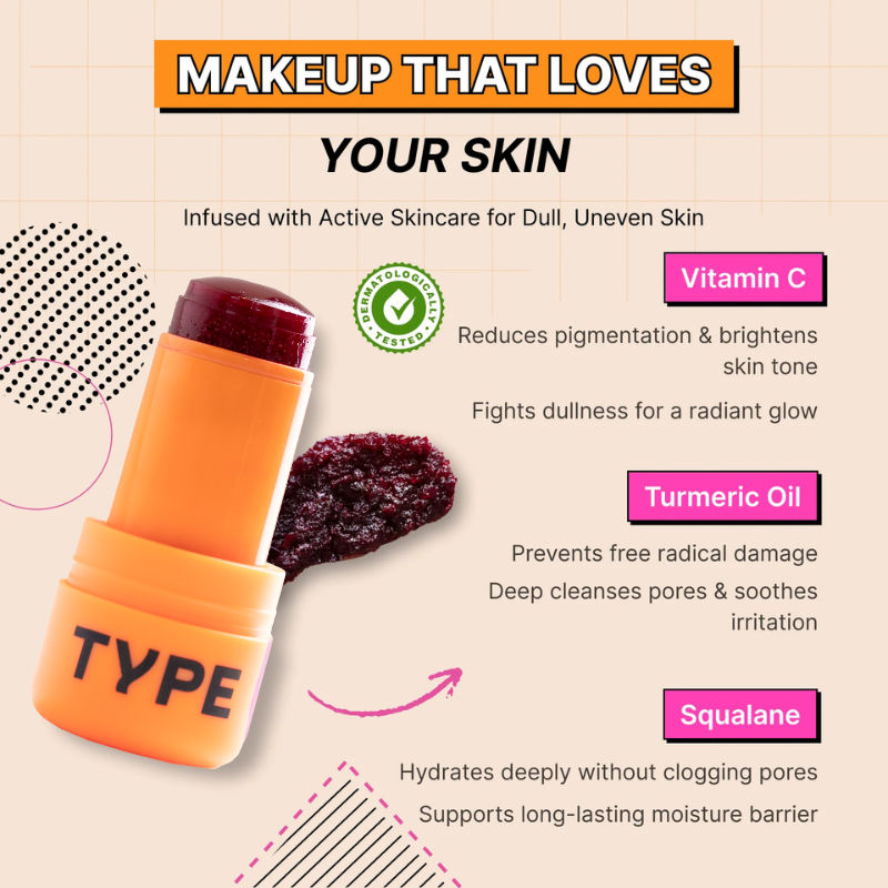 Get Even Hydra Jelly Tint with Vitamin C For Cheeks, Lips and Eyes