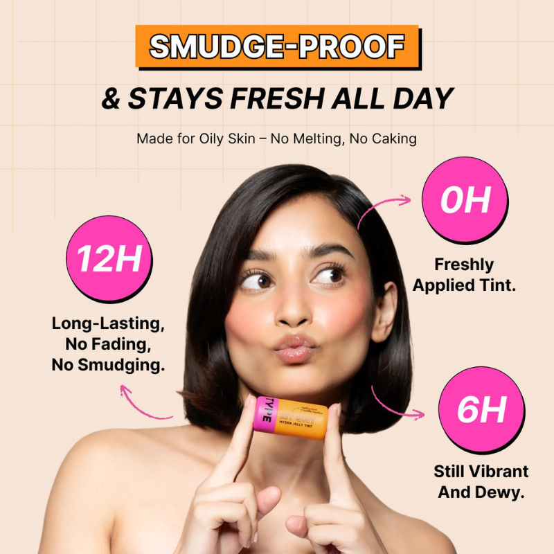 Get Even Hydra Jelly Tint with Vitamin C For Cheeks, Lips and Eyes