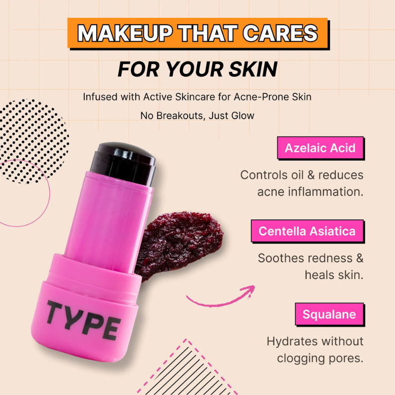 Zit Quit Hydra Jelly Tint with Azelaic Acid For Cheeks, Lips and Eyes