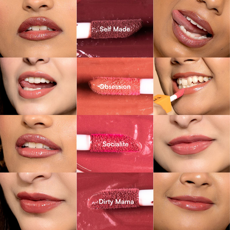 Lip Gloss For Pigmented Lips 6 Hrs Stay Vit C & Niacinamide