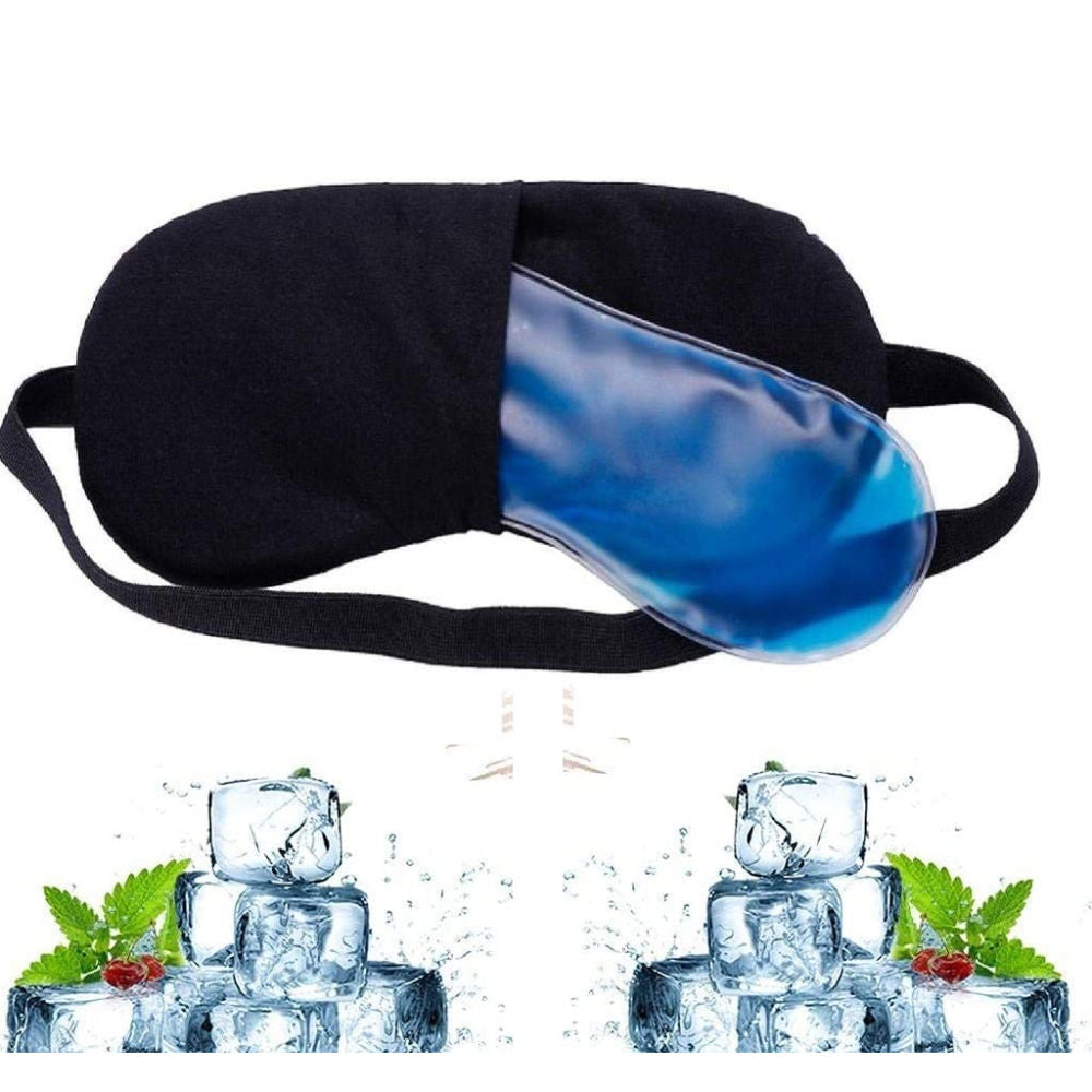 Eye Mask With Black Silk Cover