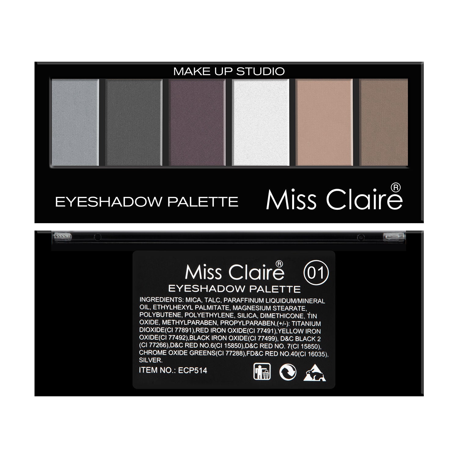Makeup Studio Smokey Eyeshadow Palette - 1