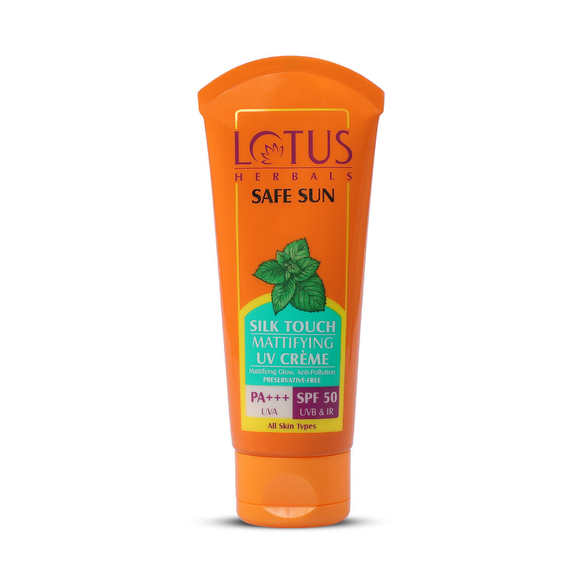 Safe Sun Silk Touch Mattifying UV Cream Sunscreen, SPF 50 PA+++, 75g